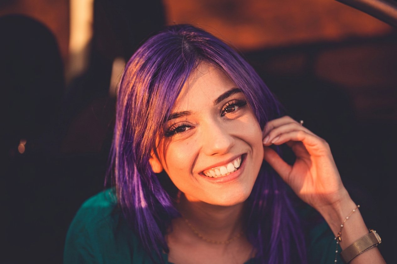 Hair color transformation preview 3